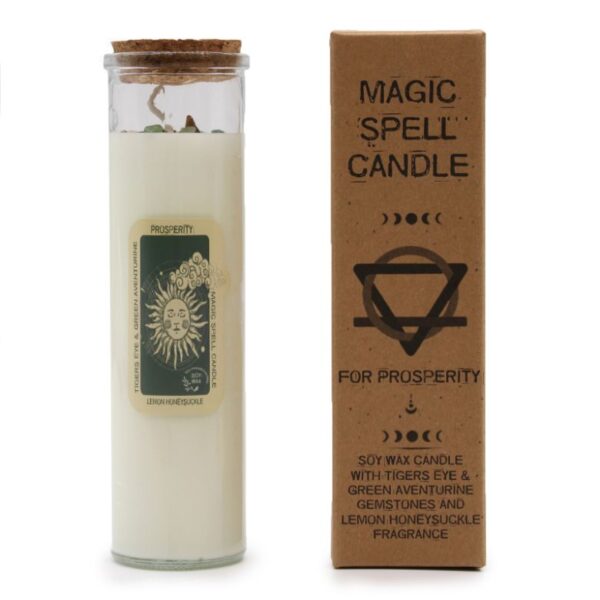 Prosperity Magic Spell Candle - Image 2