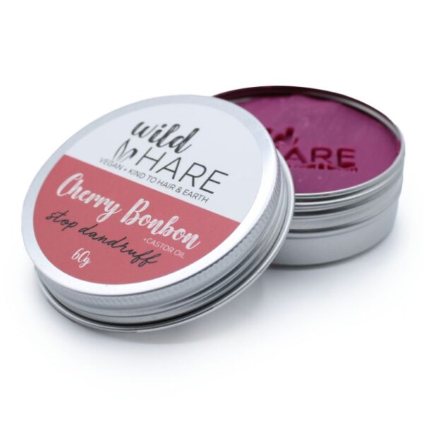 Wild Hare Cherry Bonbon & Castor Oil Solid Shampoo Bar