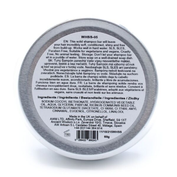 Wild Hare Cherry Bonbon & Castor Oil Solid Shampoo Bar