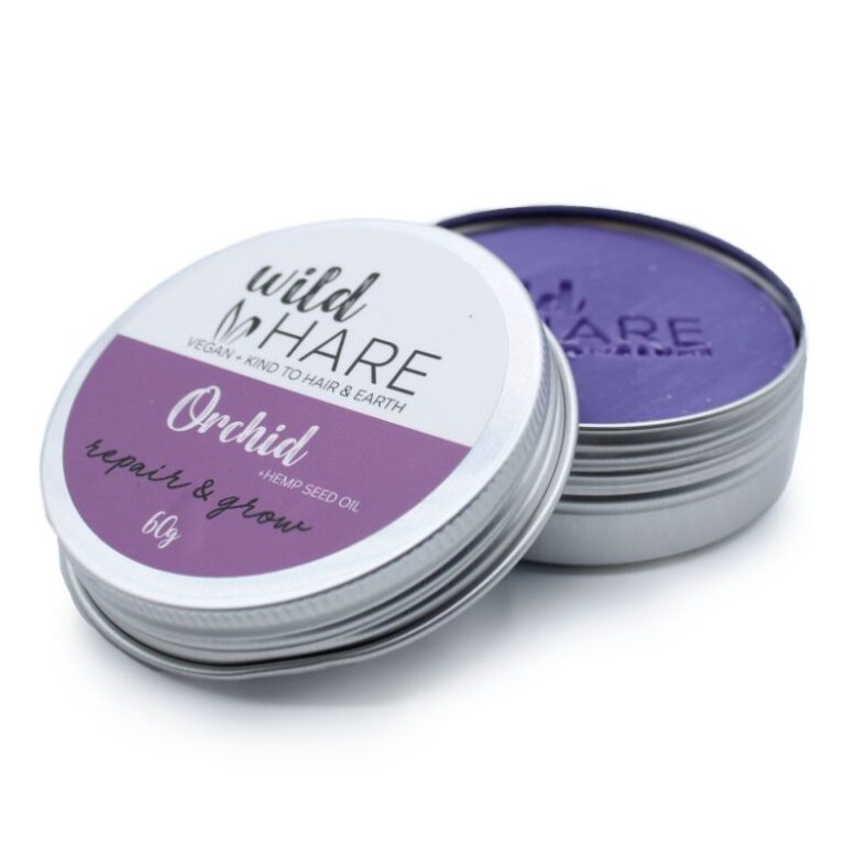 Wild Hare Orchid & Hemp Seed Solid Shampoo Bar