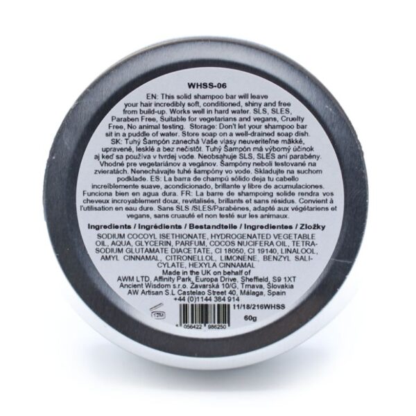 Wild Hare Papaya & Coconut Oil Solid Shampoo Bar