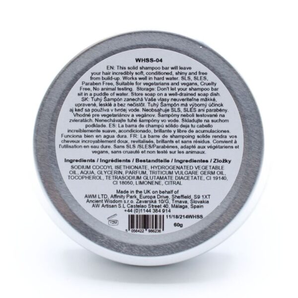 Wild Hare Tutti Frutti & Vitamin E Solid Shampoo Bar