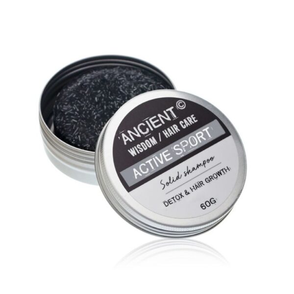 Ancient Wisdom Solid Shampoo Bar - Active Sport