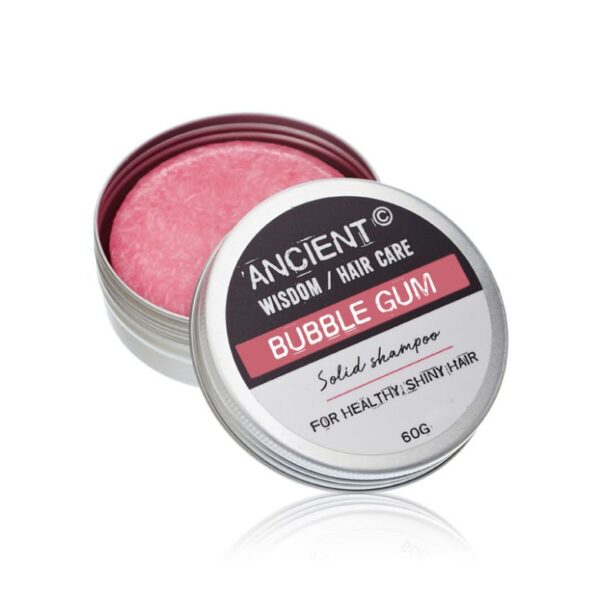 Ancient Wisdom Solid Shampoo Bar - Bubble Gum