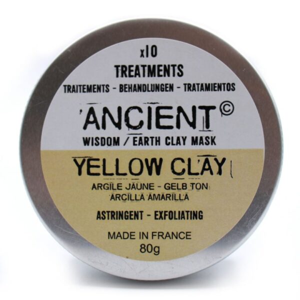 Yellow Clay Face Mask - Image 2