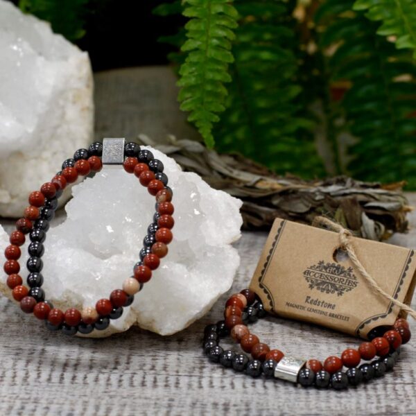 Redstone Magnetic Gemstone Bracelet - Image 4