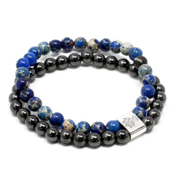 Sodalite Magnetic Gemstone Bracelet - Image 2