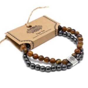 Tiger Eye Magnetic Gemstone Bracelet