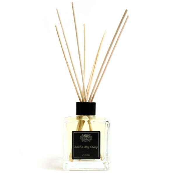 Basil & Maychang Essential Oil Reed Diffuser - Image 2