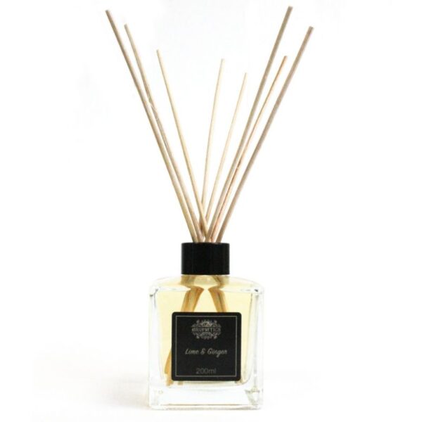 Lime & Ginger Essential Oil Reed Diffuser - Image 2