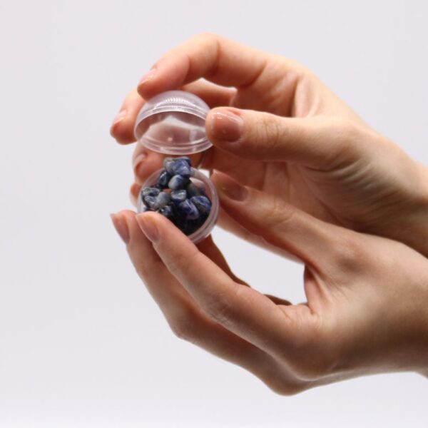 Sodalite Gemstone Bracelet Bath Bomb - Image 3