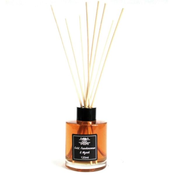 Gold, Frankincense & Myrrh Reed Diffuser - Image 2