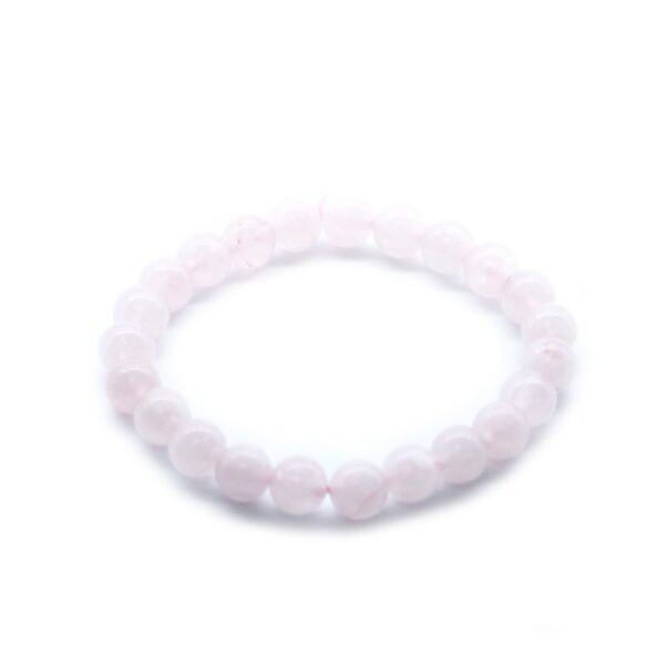 Rose Quartz Gemstone Power Bracelet - Image 2