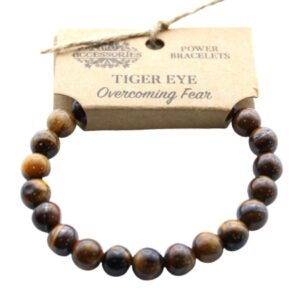 Tiger Eye Gemstone Power Bracelet
