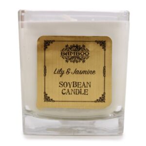 Lily & Jasmine Soybean Candle