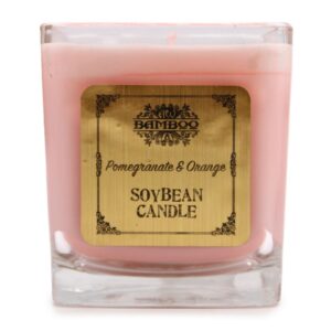 Pomegranate & Orange Soybean Candle