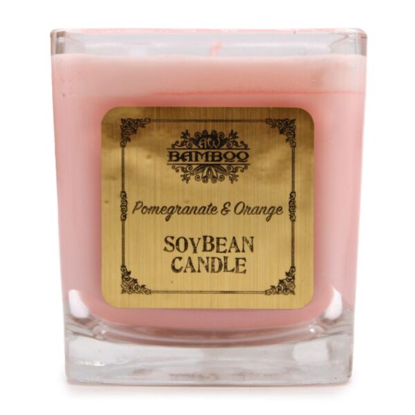 Pomegranate & Orange Soybean Candle
