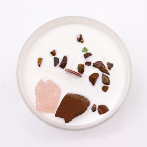 Sacred Chakra Crystal Candle - Image 2