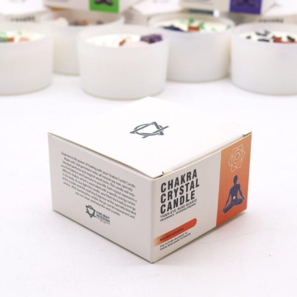 Sacred Chakra Crystal Candle - Image 3