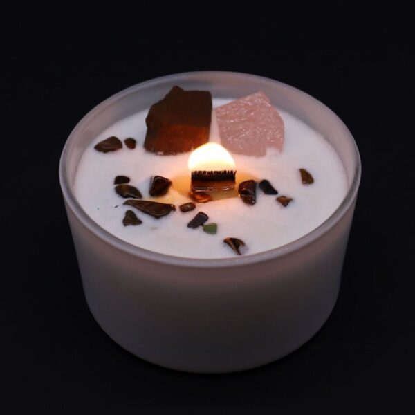 Sacred Chakra Crystal Candle - Image 5