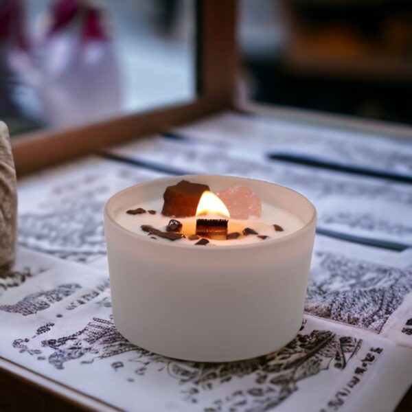 Sacred Chakra Crystal Candle - Image 6