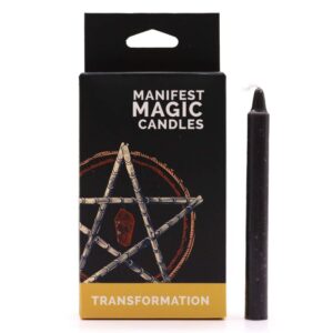 Transformation Manifest Magic Candles - Black