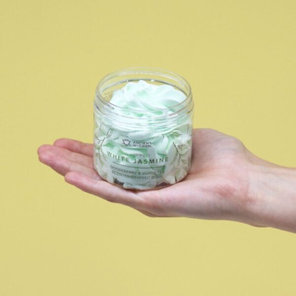 Gooseberry & White Tea Whipped Cream Soap - Image 3