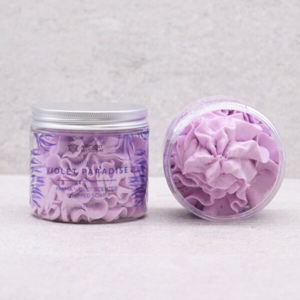 Parma Violet Whipped Cream Soap - Image 2