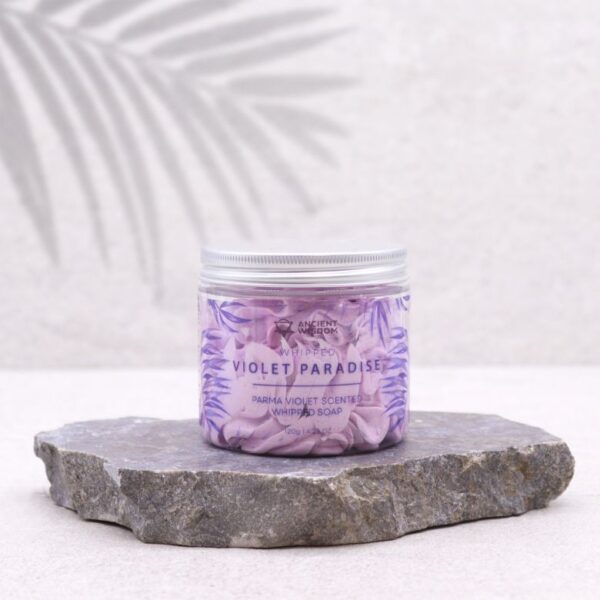 Parma Violet Whipped Cream Soap - Image 4