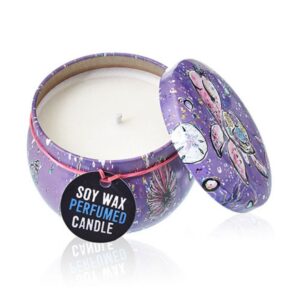 Sea life Art Tin Candle