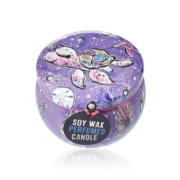 Sea life Art Tin Candle - Image 6