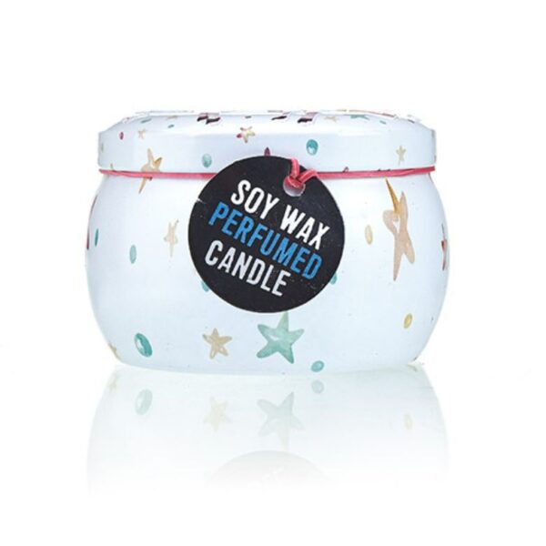 Unicorns  Art Tin Candle - Image 3