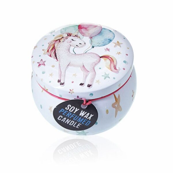 Unicorns  Art Tin Candle - Image 7