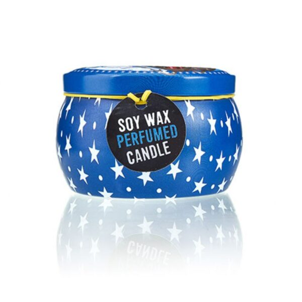 Vintage Christmas Art Tin Candle - Image 5