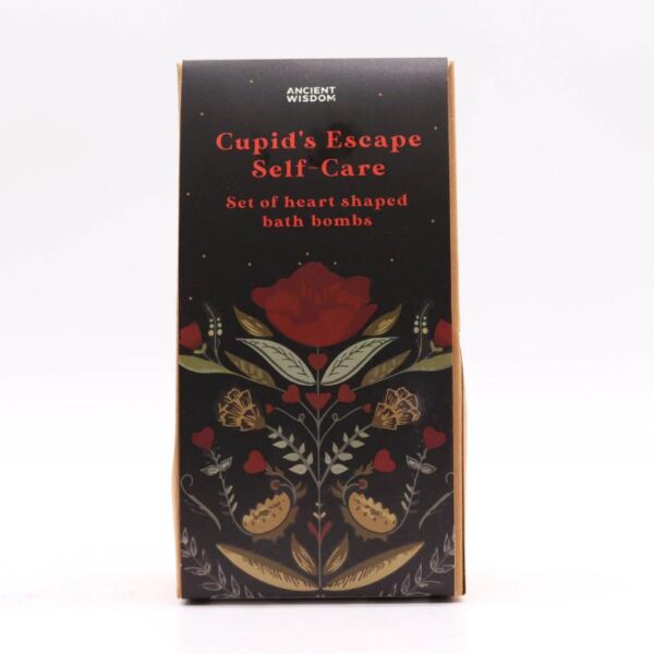 Cupid's Escape Self Care Heart Bath Bomb Gift Set - Image 2