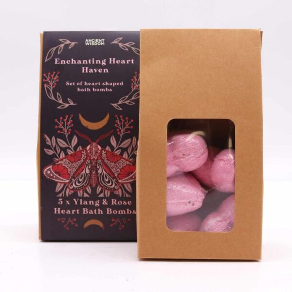 Enchanting Heart Heaven Heart Bath Bomb Gift Set - Image 3