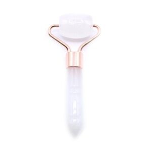 Rock Quartz Gemstone Mini Roller