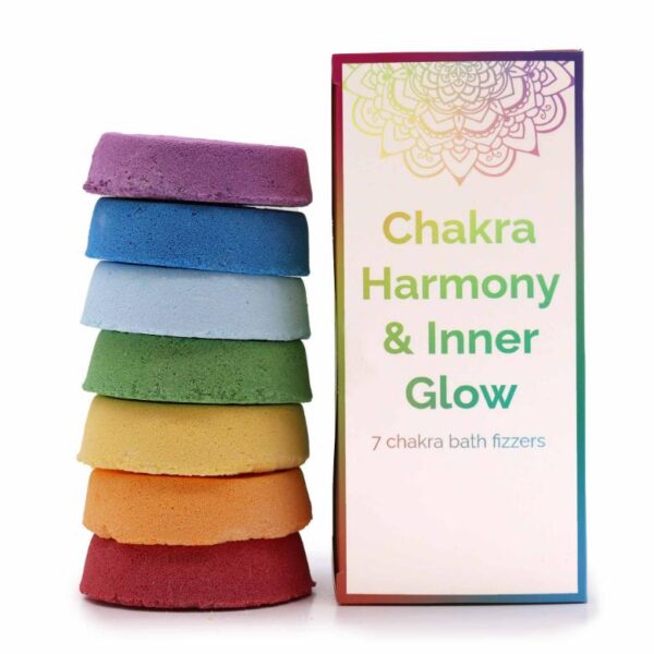 Harmony & Inner Glow Chakra Bath Fizzes