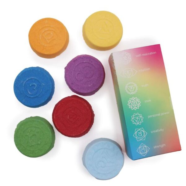 Harmony & Inner Glow Chakra Bath Fizzes - Image 2