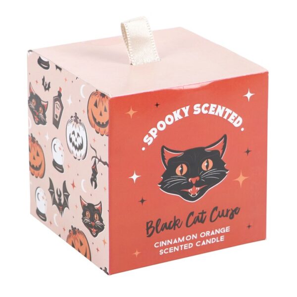 Black Cat Curse Cinnamon Orange Candle - Image 3