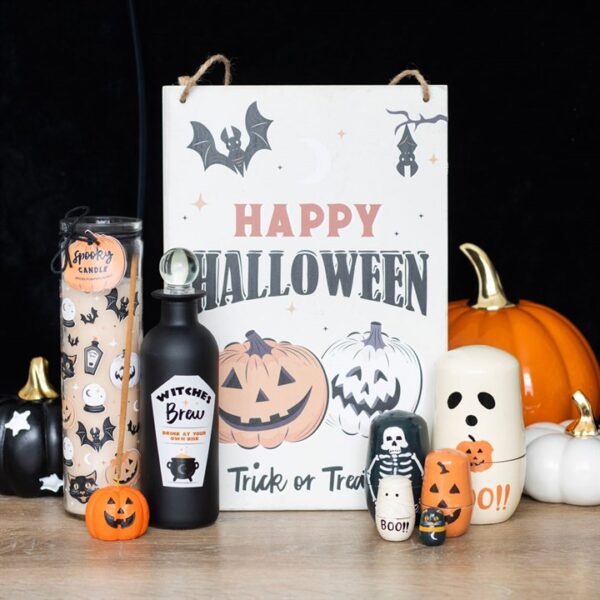 Spooky Spiced Pumpkin Tube Candle - Image 5
