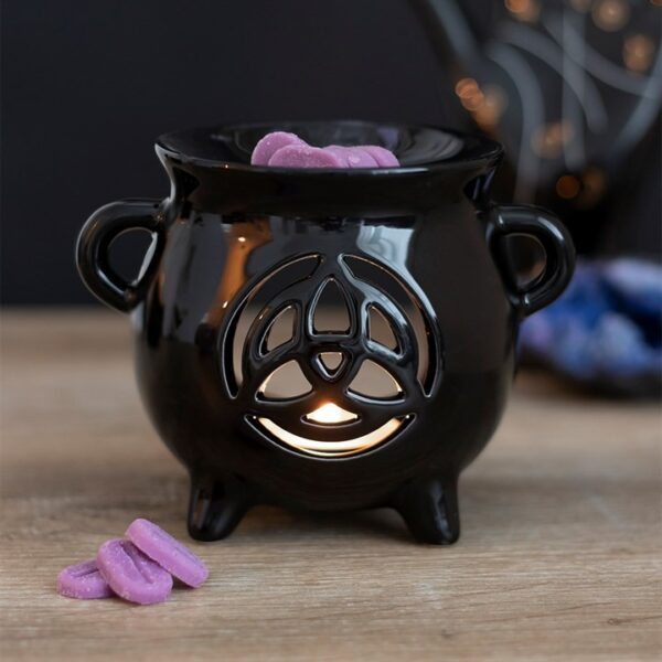 Triquetra Cauldron Oil Burner - Image 3