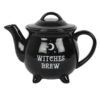Witches Brew Ceramic Cauldron Tea Set - Image 2