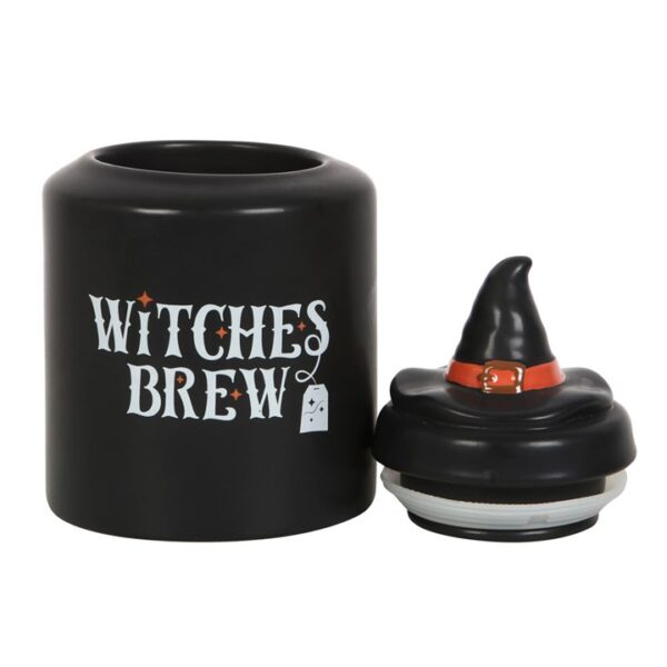 Witches Brew Ceramic Tea Canister - Image 3