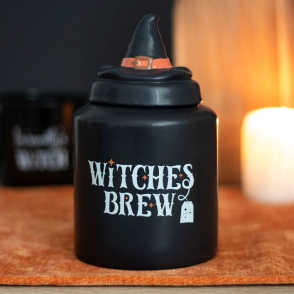 Witches Brew Ceramic Tea Canister - Image 6