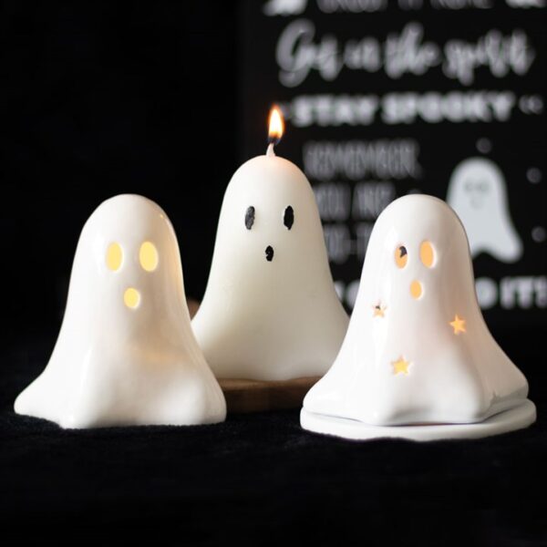Unscented Ghost Candle - Image 6