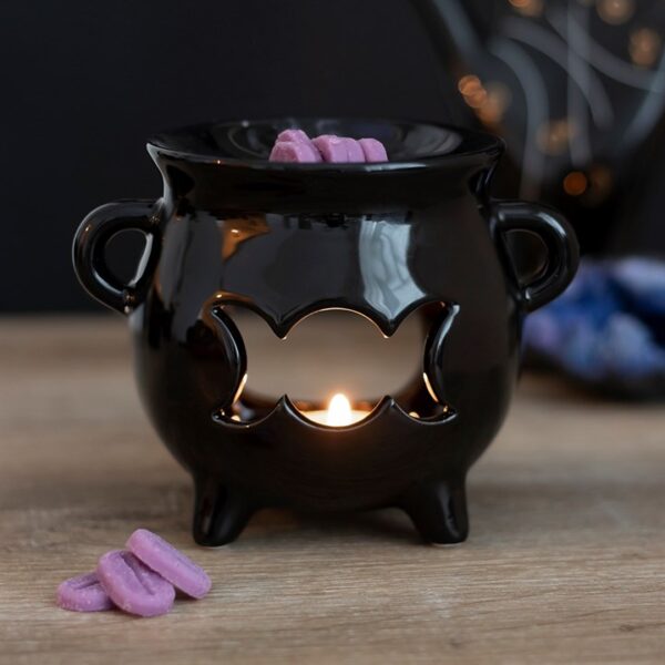 Triple Moon Cauldron Oil Burner - Image 3