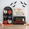 Trick or Treaters Welcome Hanging Sign - Image 3