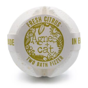 Agnes + Cat Bath Fizzer - Fresh Citrus