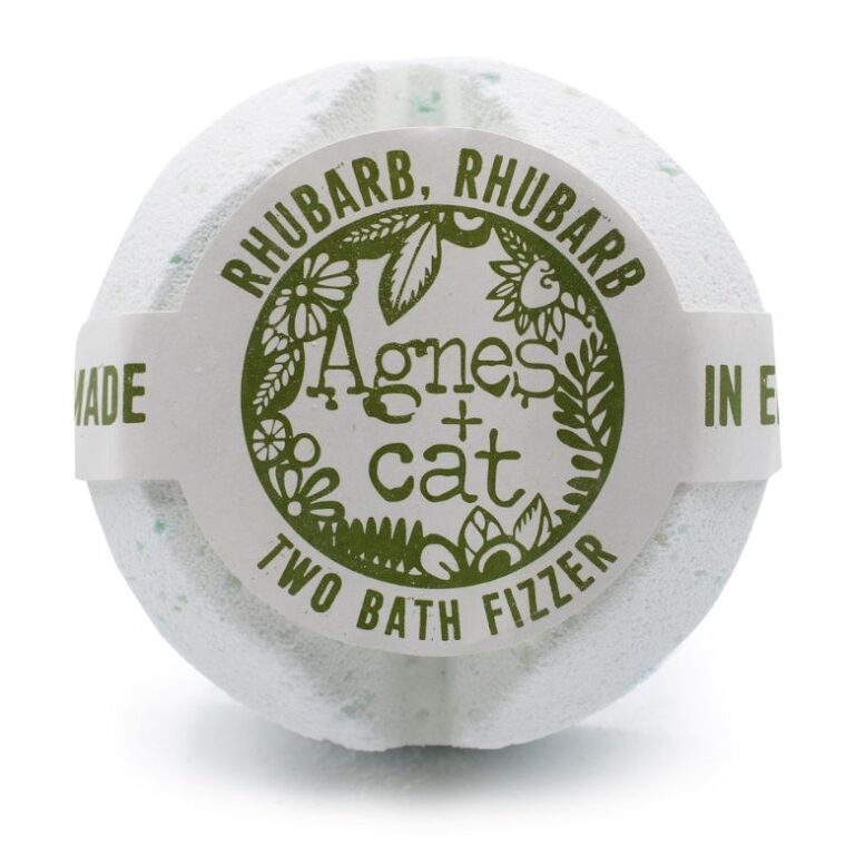 Agnes + Cat Bath Fizzer - Rhubarb, Rhubarb